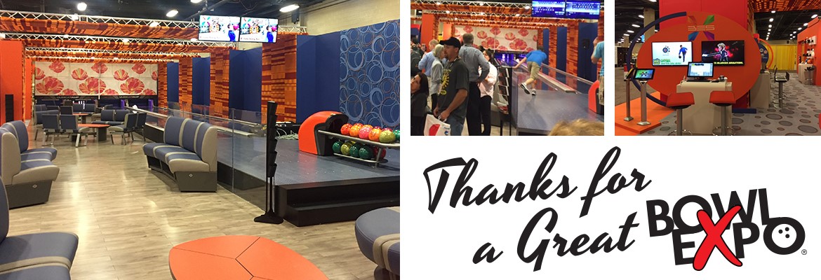 QubicaAMF 2017 Bowl Expo  Thank you banner