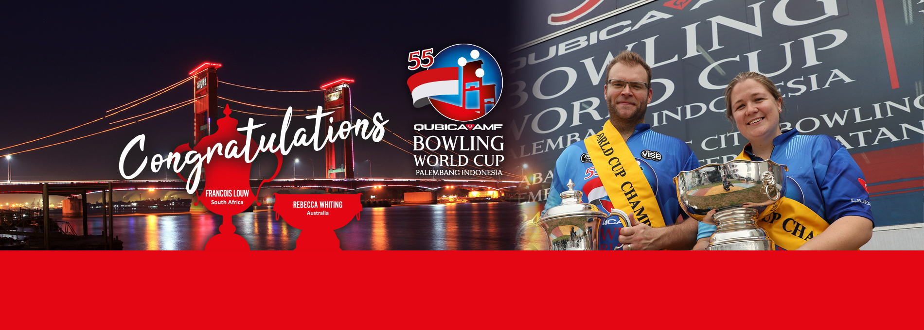 55th QubicaAMF Bowling World Cup winners Congratulations