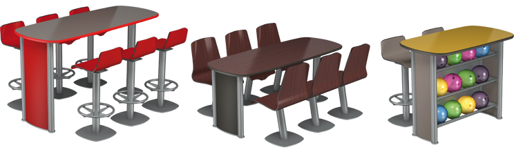 bowling-QubicaAMF-furniture-Harmony-3-tables.png